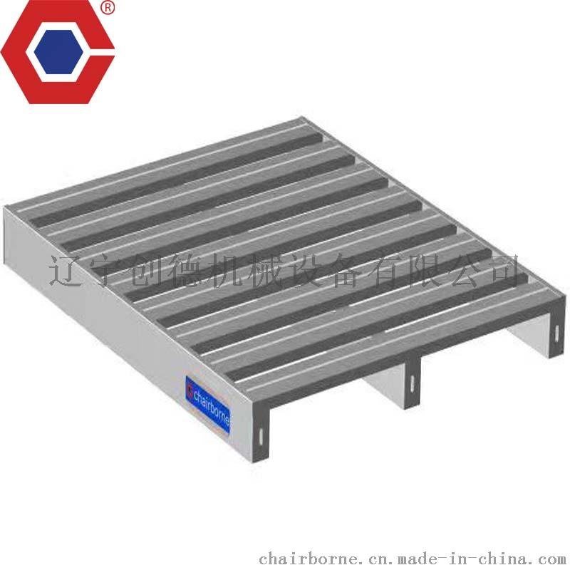 仓储笼钢制托盘货架双面进叉铁卡板金属长方形重型加厚铁卡板双面进叉金属托盘物流重型钢制铁托盘